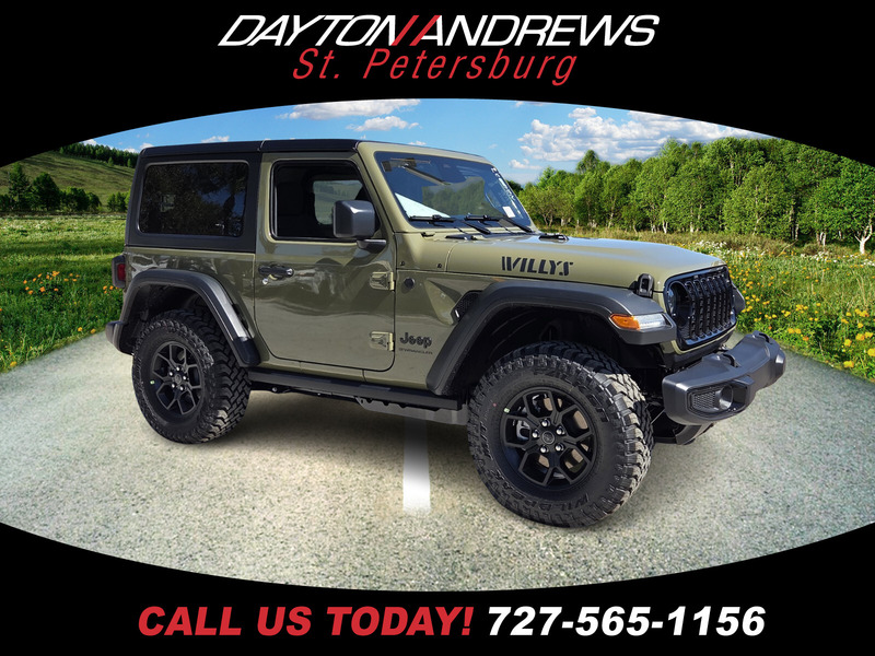 New 2026 JEEP WRANGLER WILLYS 2 DOOR 4X4 in ST. PETERSBURG, FLORIDA