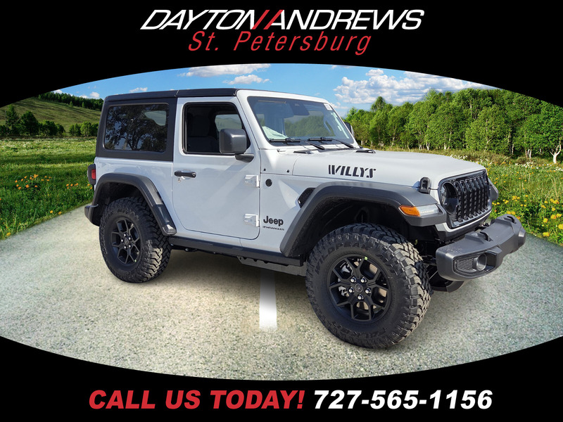 New 2026 JEEP WRANGLER WILLYS 2 DOOR 4X4 in ST. PETERSBURG, FLORIDA