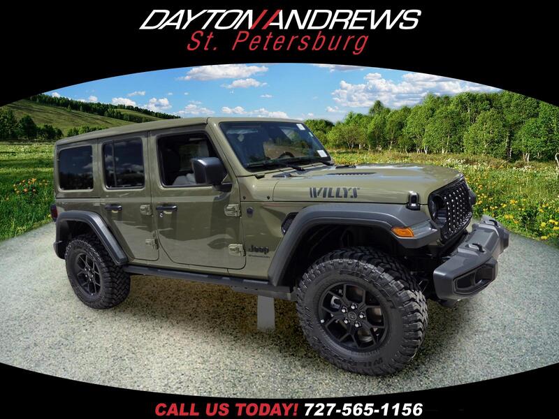 New 2026 JEEP WRANGLER WILLYS 4 DOOR 4X4 in ST. PETERSBURG, FLORIDA