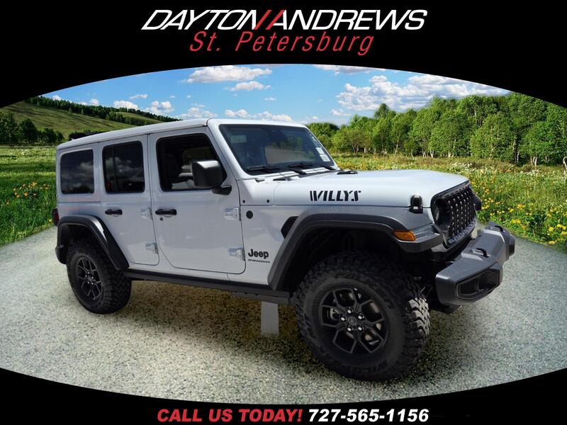 New 2026 JEEP WRANGLER WILLYS 4 DOOR 4X4 in ST. PETERSBURG, FLORIDA