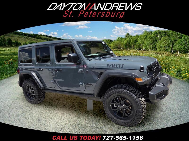 New 2026 JEEP WRANGLER WILLYS 4 DOOR 4X4 in ST. PETERSBURG, FLORIDA