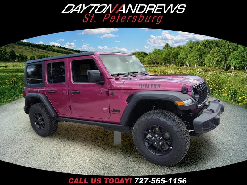 New 2026 JEEP WRANGLER WILLYS 4 DOOR 4X4 in ST. PETERSBURG, FLORIDA