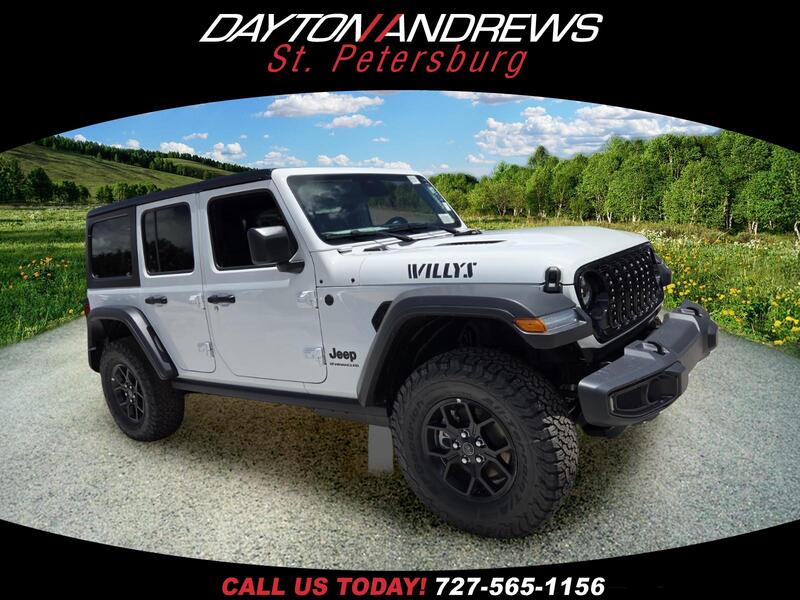 New 2026 JEEP WRANGLER WILLYS 4 DOOR 4X4 in ST. PETERSBURG, FLORIDA