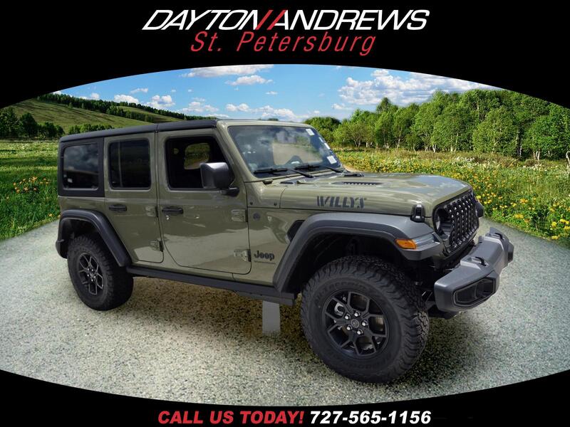 New 2026 JEEP WRANGLER WILLYS 4 DOOR 4X4 in ST. PETERSBURG, FLORIDA