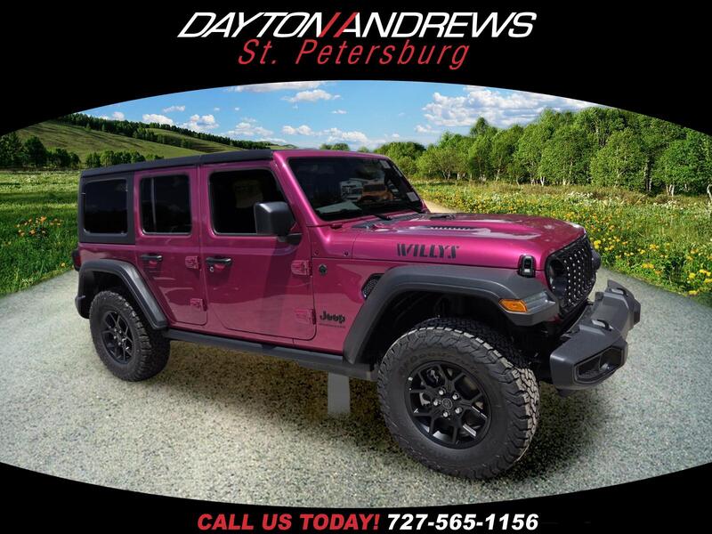 New 2026 JEEP WRANGLER WILLYS 4 DOOR 4X4 in ST. PETERSBURG, FLORIDA