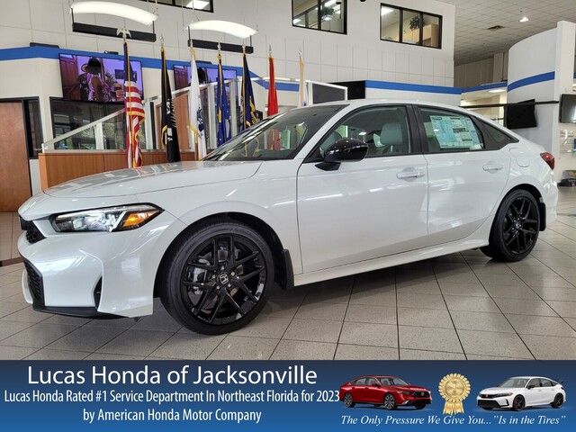 New 2025 Honda CIVIC SEDAN HYBRID SPORT CVT in JACKSONVILLE, FLORIDA