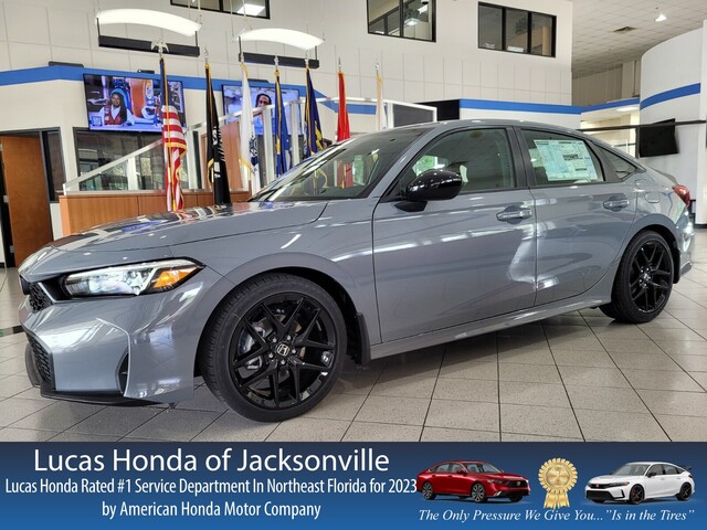 New 2025 Honda Civic SPORT CVT in JACKSONVILLE, FLORIDA