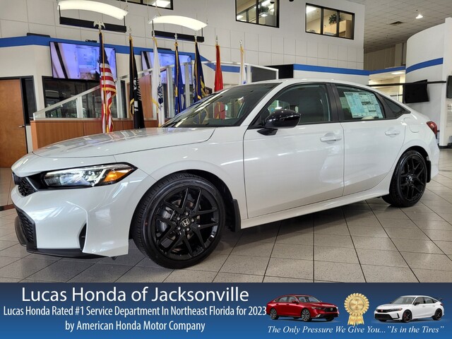 New 2025 Honda Civic SPORT CVT in JACKSONVILLE, FLORIDA