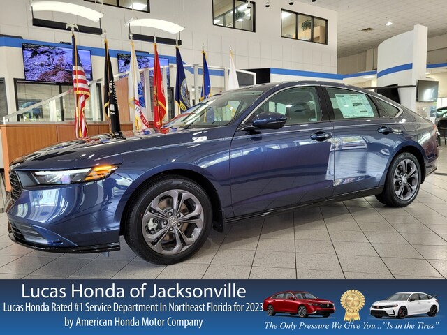 New 2025 Honda Accord Hybrid EX-L SEDAN in JACKSONVILLE, FLORIDA