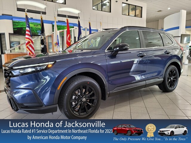 New 2025 Honda CR-V Hybrid SPORT AWD in JACKSONVILLE, FLORIDA