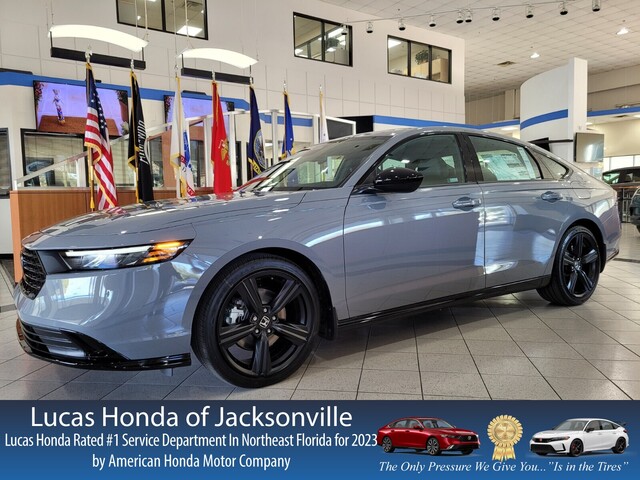 New 2025 Honda Accord Hybrid SPORT-L SEDAN in JACKSONVILLE, FLORIDA