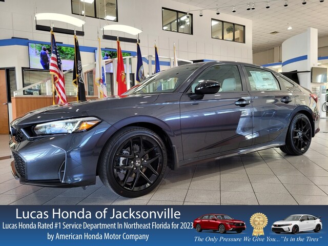 New 2025 Honda CIVIC SEDAN HYBRID SPORT CVT in JACKSONVILLE, FLORIDA