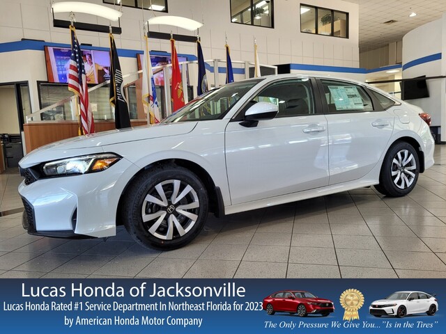 New 2025 Honda Civic LX CVT in JACKSONVILLE, FLORIDA