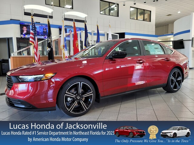 New 2025 Honda Accord Hybrid SPORT SEDAN in JACKSONVILLE, FLORIDA