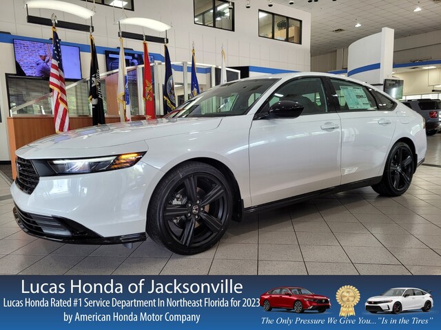 New 2025 Honda Accord Hybrid SPORT-L SEDAN in JACKSONVILLE, FLORIDA