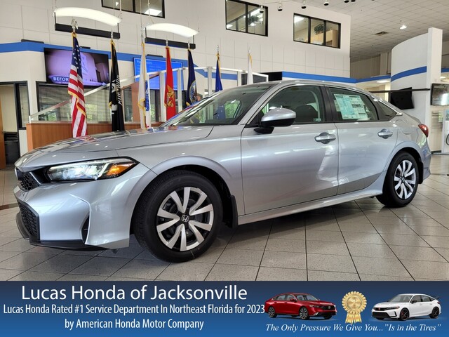 New 2025 Honda Civic LX CVT in JACKSONVILLE, FLORIDA