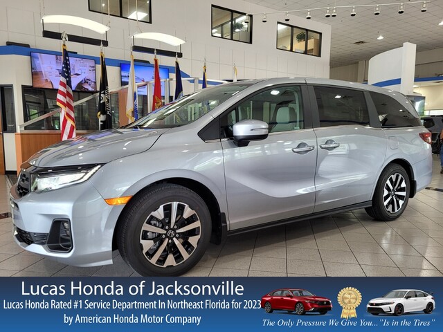 New 2025 Honda Odyssey EX-L AUTO in JACKSONVILLE, FLORIDA