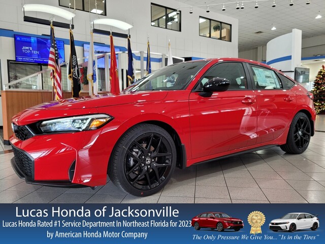 New 2026 Honda Civic Hatchback SPORT CVT in JACKSONVILLE, FLORIDA