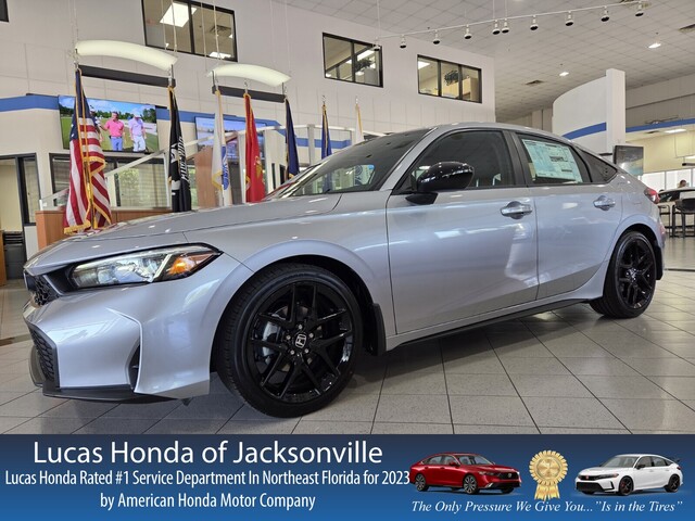 New 2026 Honda Civic Hatchback SPORT CVT in JACKSONVILLE, FLORIDA
