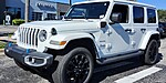 Used 2022 JEEP WRANGLER 4XE UNLIMITED SAHARA 4X4 in STUART, FLORIDA