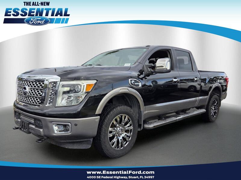 Used 2016 NISSAN TITAN XD 4WD CREW CAB PLATINUM RESERVE DIESEL in STUART, FLORIDA