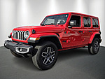 Used 2025 JEEP WRANGLER SAHARA 4 DOOR 4X4 in STUART, FLORIDA (Photo 1)