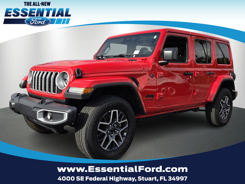 Used 2025 JEEP WRANGLER SAHARA 4 DOOR 4X4 in STUART, FLORIDA