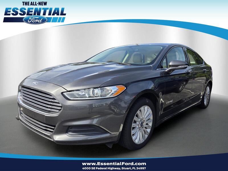 Used 2015 FORD FUSION 4DR SDN SE HYBRID FWD in STUART, FLORIDA