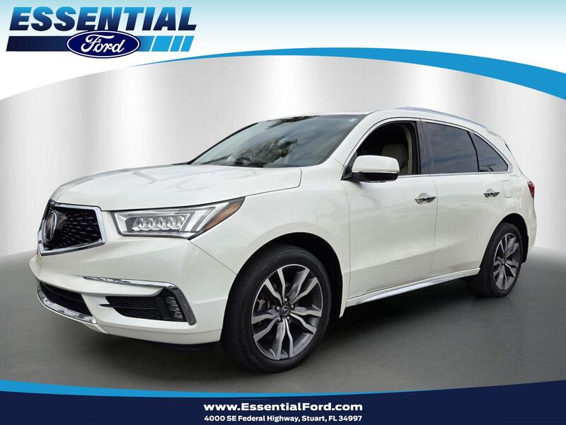 Used 2019 ACURA MDX FWD W/ADVANCE PKG in STUART, FLORIDA
