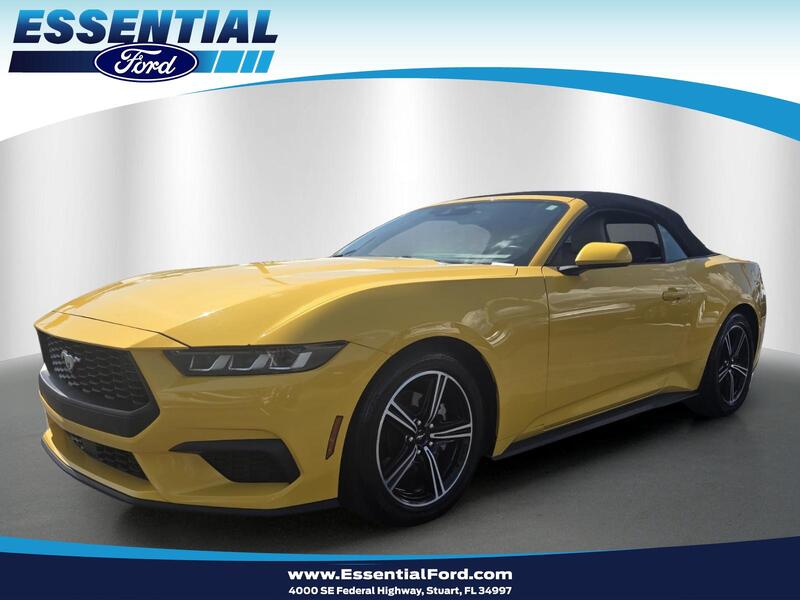 Used 2024 FORD MUSTANG ECOBOOST CONVERTIBLE in STUART, FLORIDA