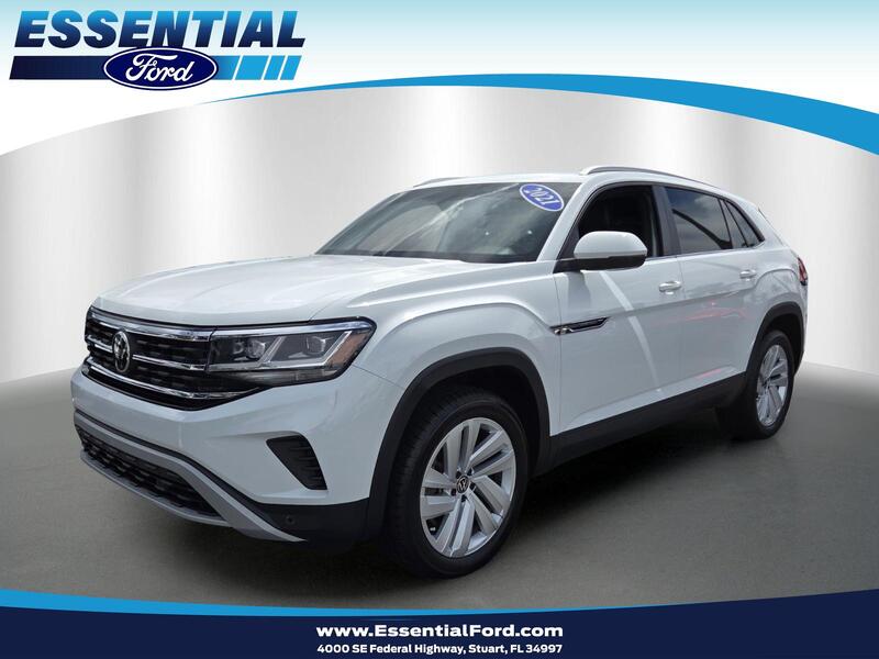 Used 2021 Volkswagen Atlas Cross Sport 3.6L V6 SE W/TECHNOLOGY FWD in STUART, FLORIDA