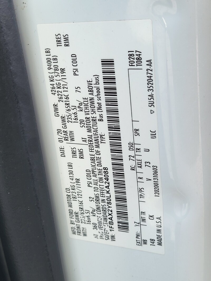 2020 Ford Transit Passenger Van XLT - Photo 33