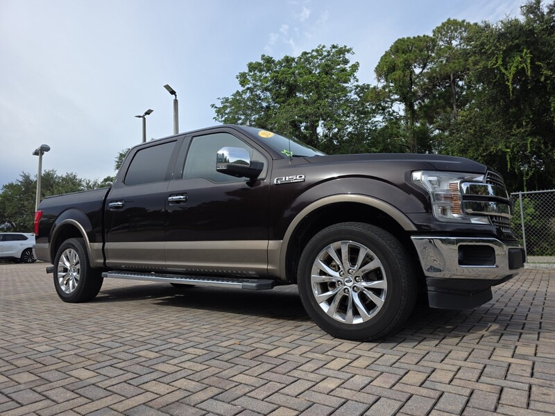 Used 2020 FORD F-150 LARIAT 2WD SUPERCREW 5.5' BOX in STUART, FLORIDA