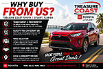 Used 2022 TOYOTA COROLLA CROSS LE in STUART, FLORIDA (Photo 2)