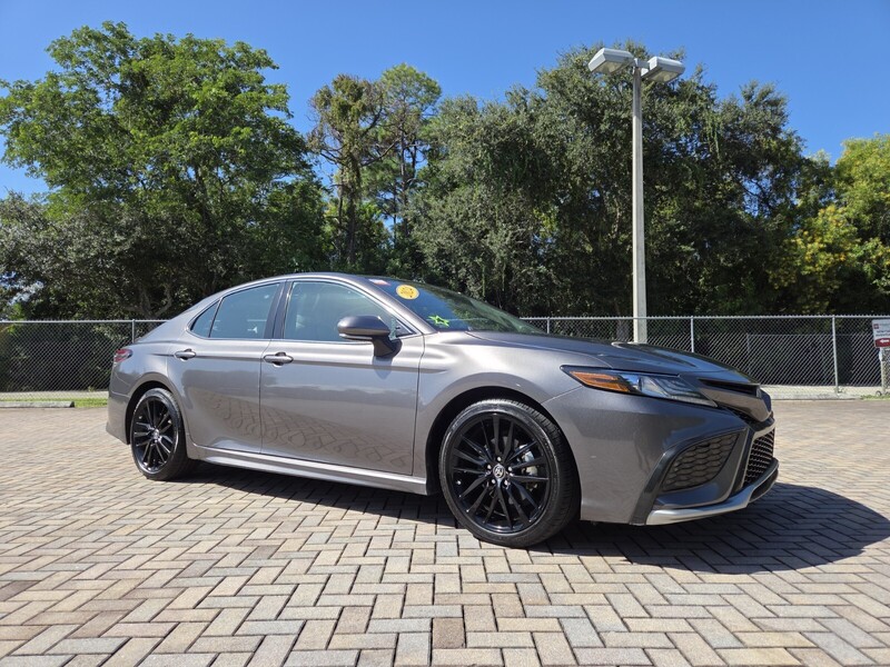 Used 2024 TOYOTA CAMRY HYBRID XSE CVT in STUART, FLORIDA