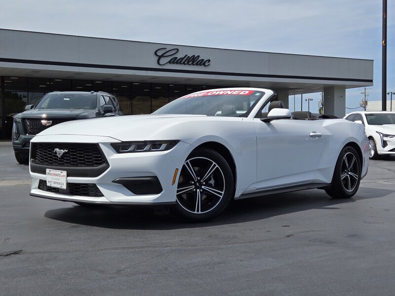 Used 2024 FORD MUSTANG ECOBOOST CONVERTIBLE in HOT SPRINGS, ARKANSAS