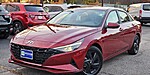 Used 2023 HYUNDAI ELANTRA HYBRID BLUE in WILMINGTON, MASSACHUSETTS