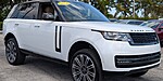 Used 2024 LAND ROVER RANGE ROVER SE in SUNRISE, FLORIDA