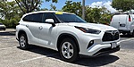 Used 2023 TOYOTA HIGHLANDER LE in SUNRISE, FLORIDA