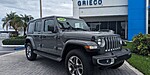 Used 2020 JEEP WRANGLER UNLIMITED SAHARA in LAUDERHILL, FLORIDA