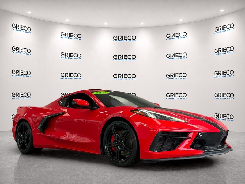 Used 2021 CHEVROLET CORVETTE 2DR STINGRAY CPE W/3LT in DELRAY BEACH, FLORIDA