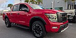 Used 2021 NISSAN TITAN 4X4 CREW CAB PRO-4X in DELRAY BEACH, FLORIDA