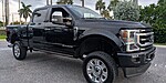 Used 2020 FORD F-250 PLATINUM 4WD CREW CAB 6.75' BOX in DELRAY BEACH, FLORIDA