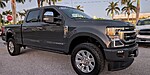 Used 2021 FORD F-350 PLATINUM 4WD CREW CAB 6.75' BOX in DELRAY BEACH, FLORIDA