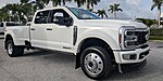 Used 2024 FORD F-450 PLATINUM 4WD CREW CAB 8' BOX in DELRAY BEACH, FLORIDA