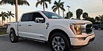 Used 2022 FORD F-150 PLATINUM 4WD SUPERCREW 5.5' BOX in DELRAY BEACH, FLORIDA