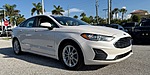 Used 2019 FORD FUSION HYBRID SE FWD in DELRAY BEACH, FLORIDA