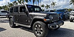 Used 2018 JEEP WRANGLER UNLIMITED SAHARA 4X4 in DELRAY BEACH, FLORIDA