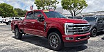 Used 2023 FORD F-350 LIMITED 4WD CREW CAB 6.75' BOX in FORT LAUDERDALE, FLORIDA