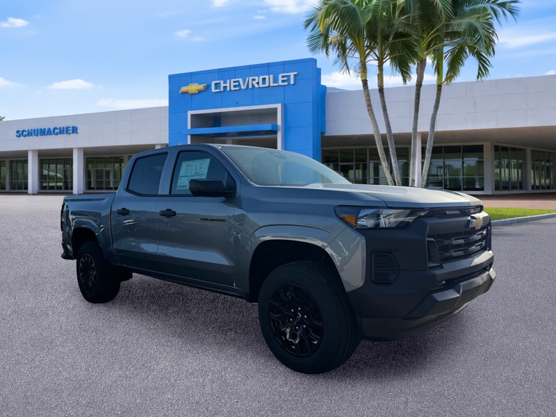 New 2026 CHEVROLET COLORADO 2WD CREW CAB WT in PALM BEACH GARDENS, FLORIDA